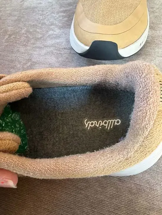 Allbirds Wool Runner Protect in Stony Beige - Picture 5 of 13